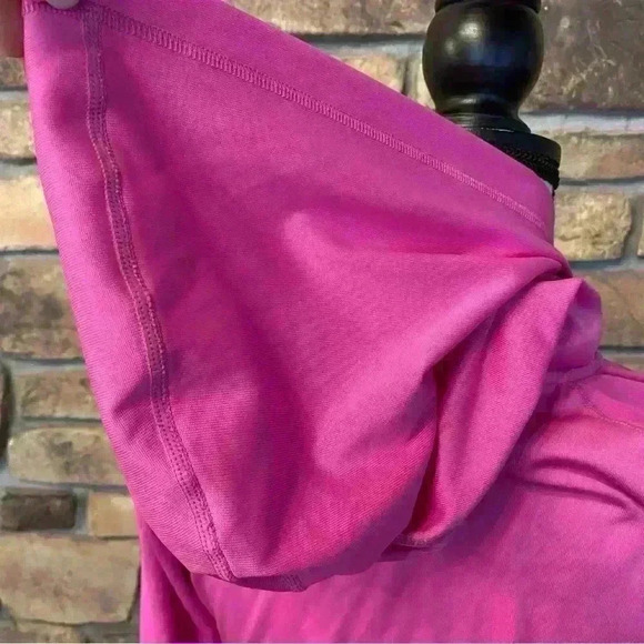 Fila Women’s Hoodie Zipper Pocket Sweat Jacket Pink small - medium - Picture 5 of 13